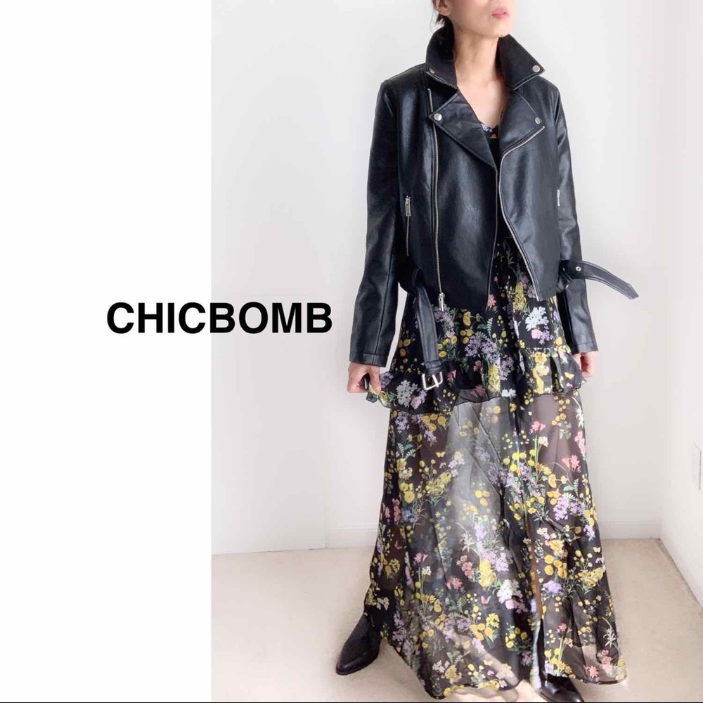 WESTERN BOHO CHIC RUFFLE MAXI DRESS - Picture 2 of 8